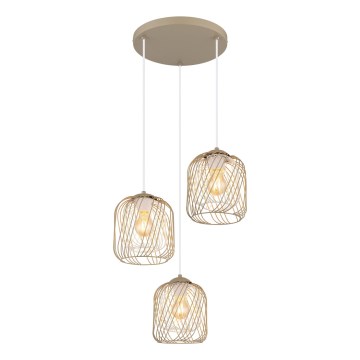 Globo - Hanglamp aan kabel 3xE27/40W/230V