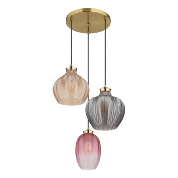 Globo - Hanglamp aan kabel 3xE27/60W/230V Ø 45 cm