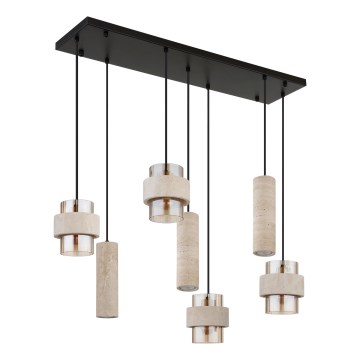 Globo - Hanglamp aan kabel 4xE27/40W/230V + 3xGU10/10W