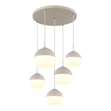 Globo - Hanglamp aan kabel 5xE27/60W/230V
