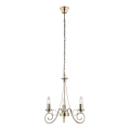 Globo - Hanglamp aan ketting 3xE14/40W/230V