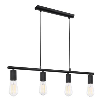 Globo - Hanglamp aan koord 4xE27/60W/230V