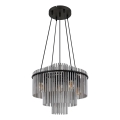 Globo - Hanglamp met kabel 5xE27/60W/230V zwart