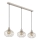 Globo - Hanglamp met kabelophanging 3xE27/40W/230V beige