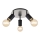 Globo - Inbouwspot 3xE27/60W/230V zwart hout