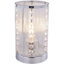 Globo - Kristallen tafellamp 1x E14 / 40W / 230V