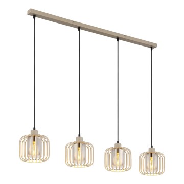 Globo - Kroonluchter aan kabel 4xE27/40W/230V