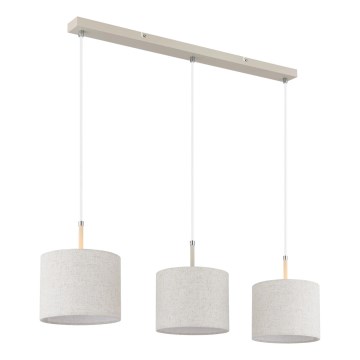 Globo - Kroonluchter met kabel 3xE27/40W/230V