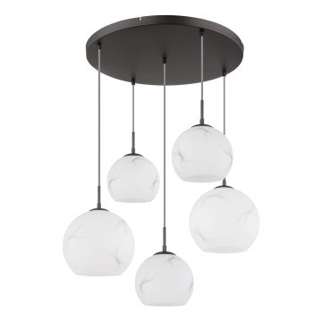 Globo - Kroonluchter met kabelophanging 5xE27/60W/230V diameter 75 cm