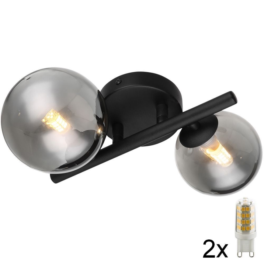 Globo - LED Bevestigde Hanglamp 2xG9/3W/230V