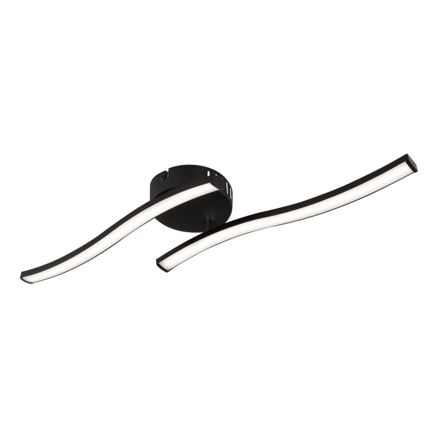 Globo - LED Bevestigde Hanglamp LED/12W/230V 3000K zwart