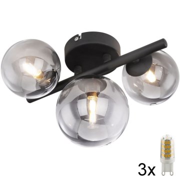 Globo - LED Bevestigde Hanglamp RIHA 3xG9/3,5W/230V
