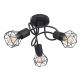 Globo - LED Bevestigde Hanglamp 3xE14/5W/230V zwart