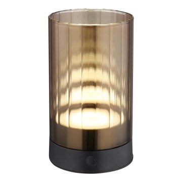 Globo - LED Buiten dimbaar oplaadbaar aanraken tafellamp LED/2W/3,7V 2700/4000/6500K 1200mAh IP44 bruin