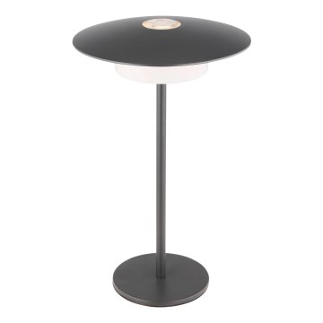Globo - LED Buiten oplaadbaar aanraken tafellamp LED/3W/3,7V 1800/2700/3000K IP44 1800 mAh grijs