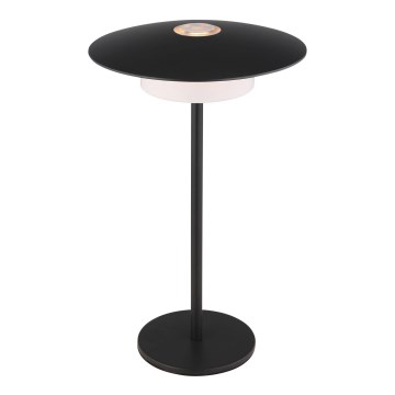 Globo - LED Buiten oplaadbaar aanraken tafellamp LED/3W/3,7V 1800/2700/3000K IP44 1800 mAh zwart