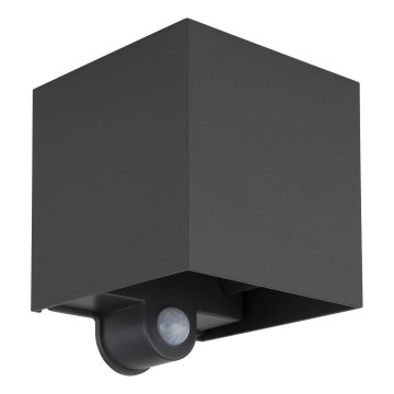 Globo - LED buitenwandlamp met sensor 2xLED/3W/230V IP54