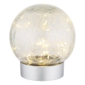 Globo - LED Decoratieve oplaadbare tafellamp 25xLED/0,06W/5V 600 mAh IP44