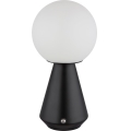 Globo - LED Dimbaar aanraken buitenshuis tafellamp LED/1,5W/5V 3000/4500/6500K 1800 mAh IP41 zwart
