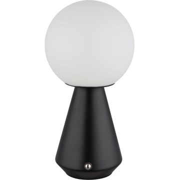 Globo - LED Dimbaar aanraken buitenshuis tafellamp LED/1,5W/5V 3000/4500/6500K 1800 mAh IP41 zwart