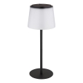 Globo - LED Dimbaar aanraken buitenshuis tafellamp LED/1,8W/5V IP44 1800 mAh zwart/wit