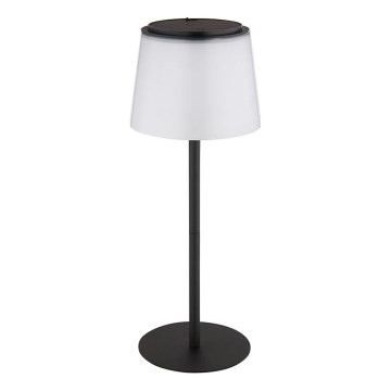 Globo - LED Dimbaar aanraken buitenshuis tafellamp LED/1,8W/5V IP44 1800 mAh zwart/wit