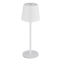Globo - LED Dimbaar buitenshuis aanraken tafellamp LED/2W/5V 3000/4000/6000K 2200 mAh IP44 wit