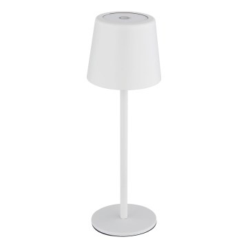 Globo - LED Dimbaar buitenshuis aanraken tafellamp LED/2W/5V 3000/4000/6000K 2200 mAh IP44 wit