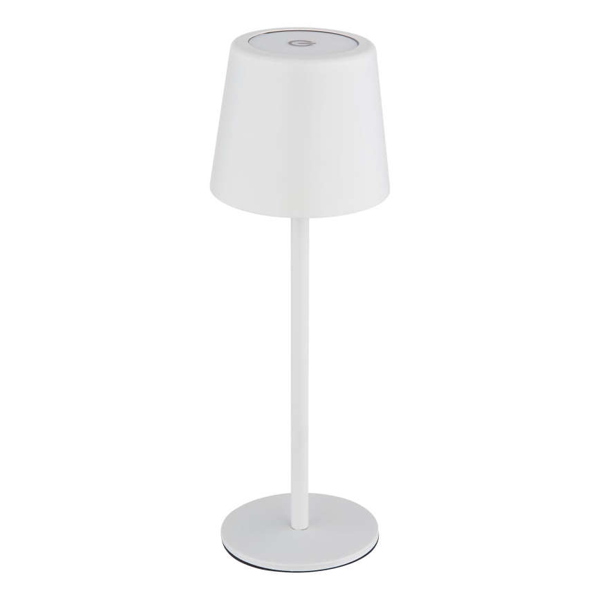 Globo - LED Dimbaar buitenshuis aanraken tafellamp LED/2W/5V 3000/4000/6000K 2200 mAh IP44 wit