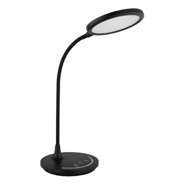 Globo - LED Dimbaar flexibel aanraken tafellamp LED/12W/230V 3000/4000/6500K CRI 90 zwart