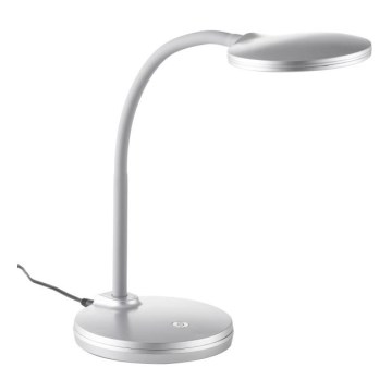 Globo - LED Dimbaar flexibel aanraken tafellamp LED/4,6W/230V zilver