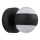 Globo - LED Dimbaar oplaadbaar aanraken wandlamp LED/1,4W/5V 1800 mAh zwart