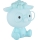 Globo - LED Dimbaar oplaadbaar kinder nacht klein lampje LED/1W/5V 500 mAh blauw