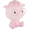 Globo - LED Dimbaar oplaadbaar kinder nacht klein lampje LED/1W/5V 500 mAh roze