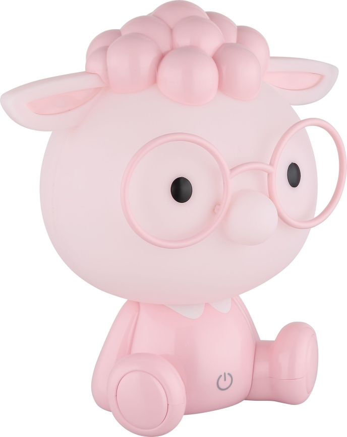 Globo - LED Dimbaar oplaadbaar kinder nacht klein lampje LED/1W/5V 500 mAh roze