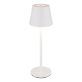 Globo - LED-dimbare aanraak- en oplaadbare buitentafellamp 3-in-1 LED/3W/5V 3000/4000/5000K IP54 1800 mAh wit