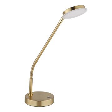 Globo - LED Dimbare aanraaktafellamp LED/6,5W/230V 2700/3350/4000K messing