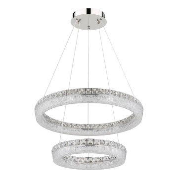 Globo - LED dimbare hanglamp aan kabel LED/60W/230V 2700-6000K helder + afstandsbediening