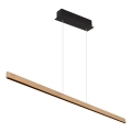 Globo - LED-dimbare hanglamp met aanraakbediening aan kabel LED/43W/230V 4000K messing