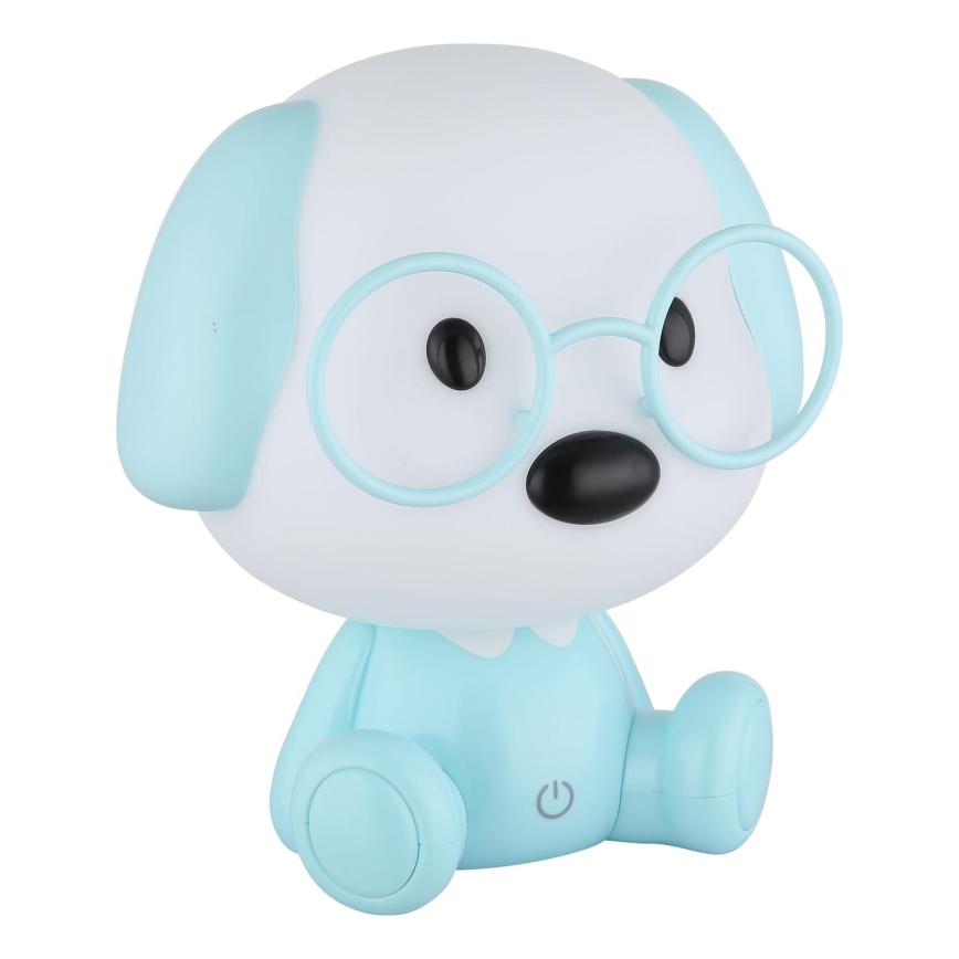 Globo - LED Dimbare Oplaadbare Kinder Nachtlamp LED/1W/5V 500 mAh blauw