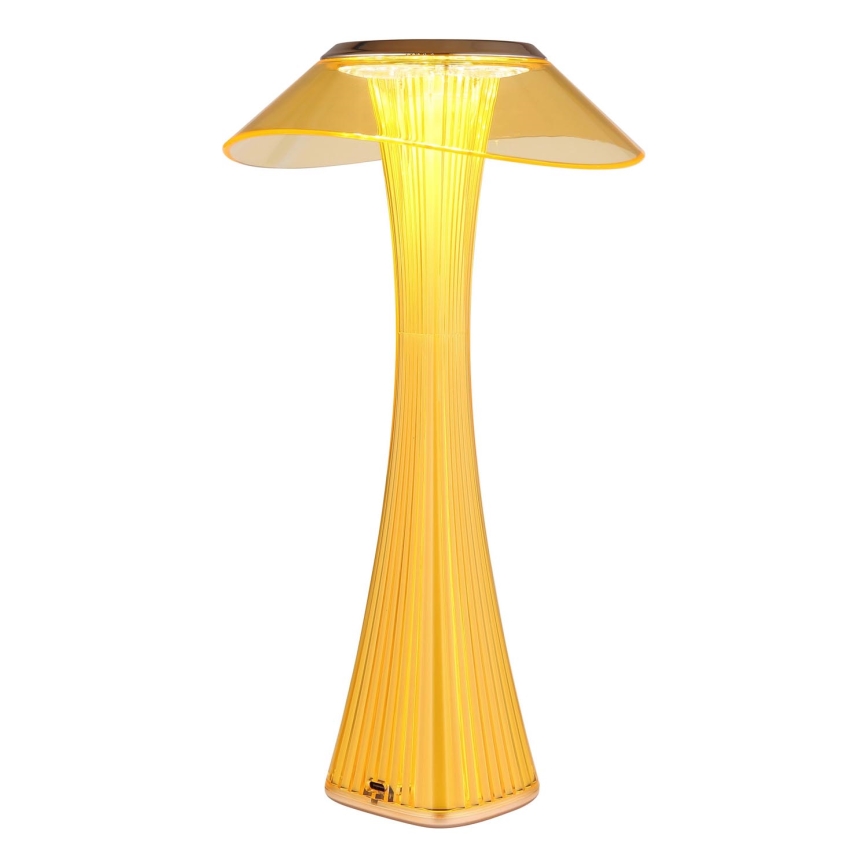 Globo - LED Dimbare oplaadbare tafellamp LED/2,5W/3,7V 1200mAh 2700K/4500K/6500K goud