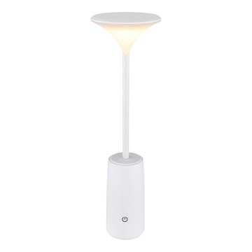 Globo - LED Dimbare oplaadbare touch tafellamp LED/1,2W/3,7V 3000K 1500mAh wit