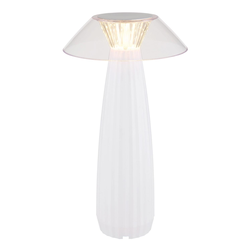 Globo - LED Dimbare oplaadbare touch tafellamp LED/1W/3,7V 3000K 1200mAh wit