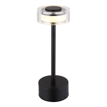 Globo - LED Dimbare oplaadbare touch tafellamp LED/2,5W/3,7V 2700/4000/6500K 1800mAh zwart