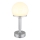 Globo - LED Dimbare oplaadbare touch tafellamp LED/2,5W/5V 1800mAh 2800K zilver