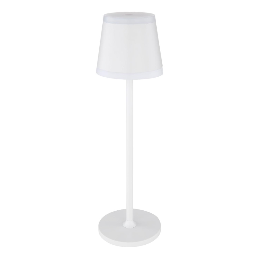 Globo - LED Dimbare oplaadbare touch tafellamp LED/4,6W/230V 1800 mAh USB IP54 wit