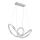 Globo - LED dimbare pendellamp aan kabel LED/45W/230V 2700-6000K glanzend chroom + afstandsbediening