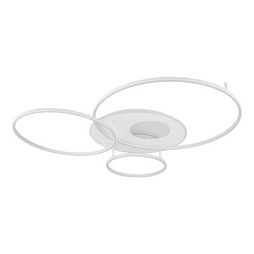 Globo - LED-dimbare plafondlamp LED/70W/230V 2700-6500K 105x26,5 cm wit + afstandsbediening
