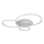Globo - LED Dimbare plafondlamp LED/70W/230V 2700-6500K Wi-Fi Tuya mat chroom + afstandsbediening