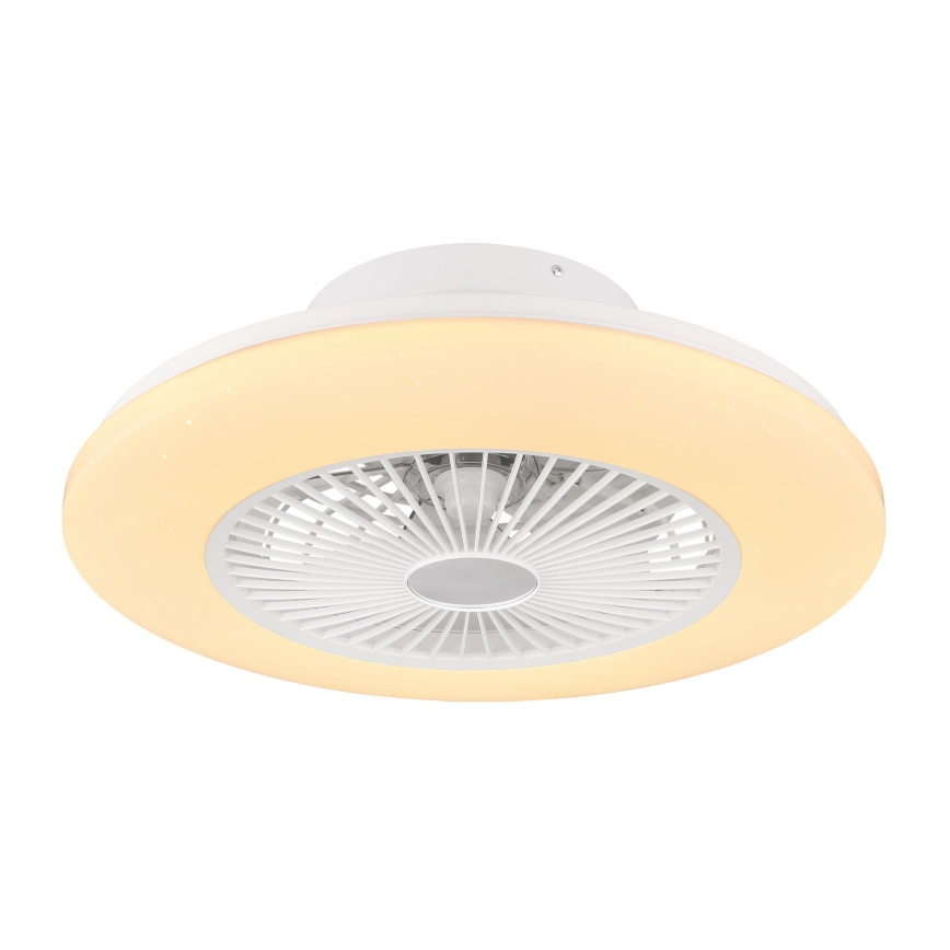 Globo - LED dimbare plafondlamp met ventilator LED/30W/230V 3000-6500K + afstandsbediening